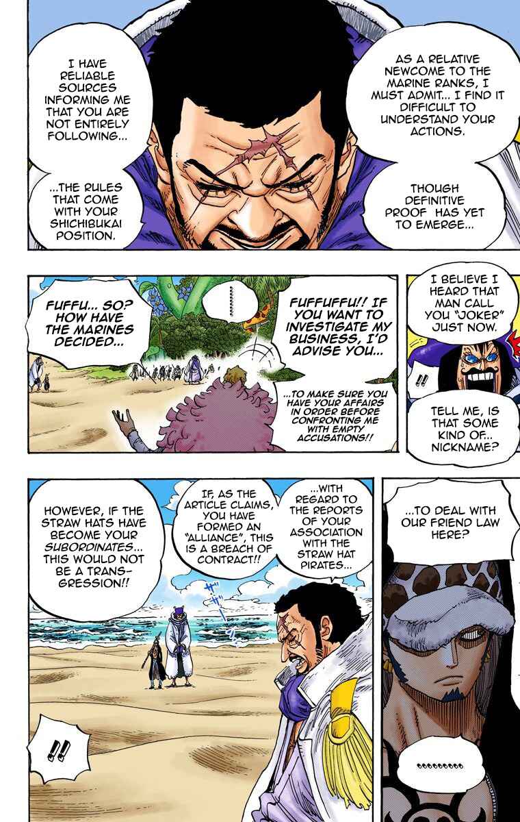 One Piece (Official Colored) Chapter 713 - Page 5