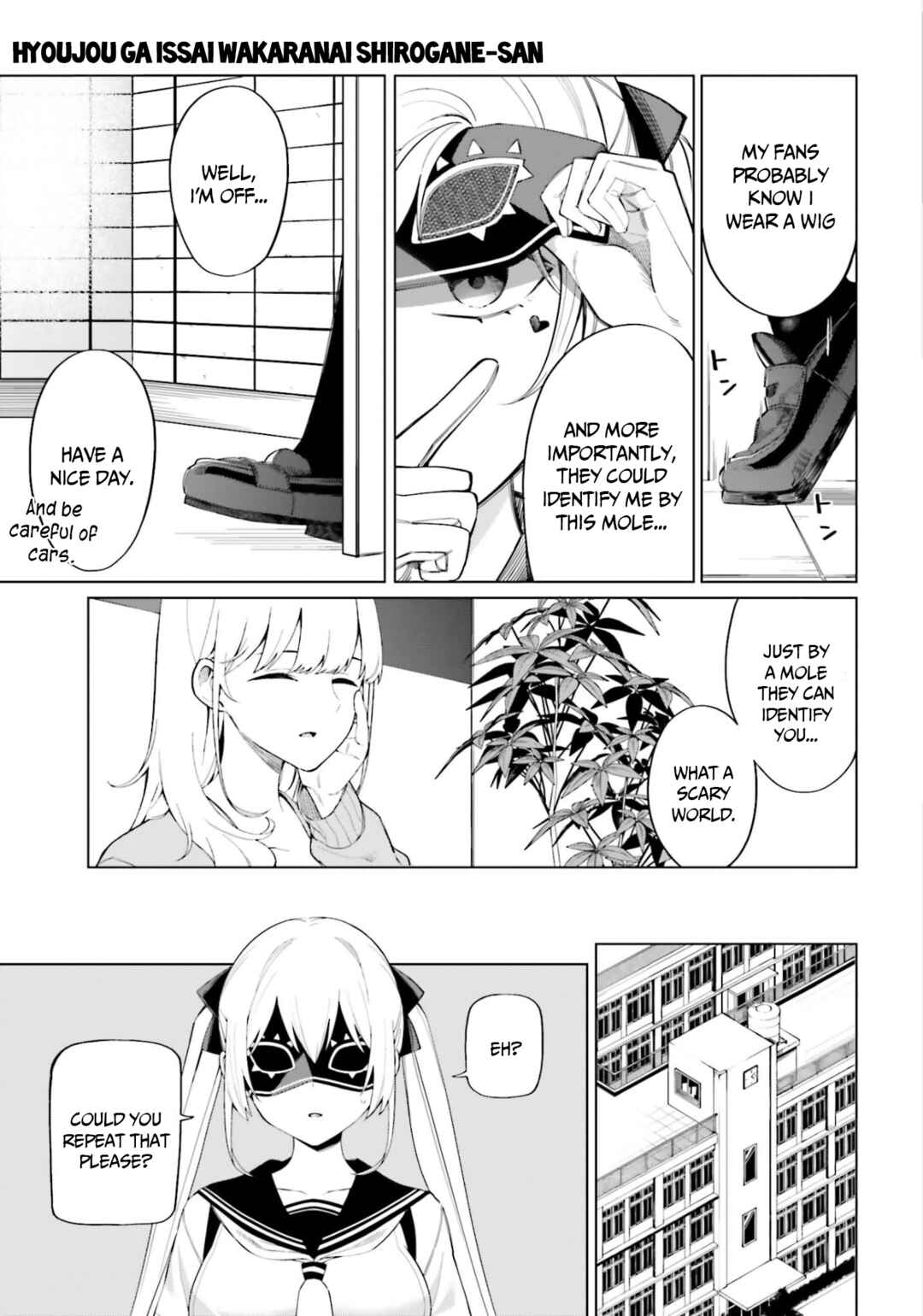 Hyoujou ga Issai Wakaranai Shirogane-san Chapter 8 - Page 6