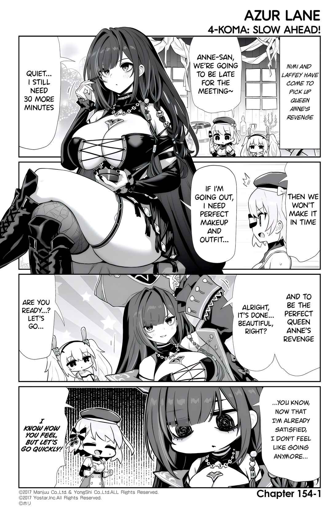 Azur Lane: Bisoku Zensin! Chapter 154 - Page 1
