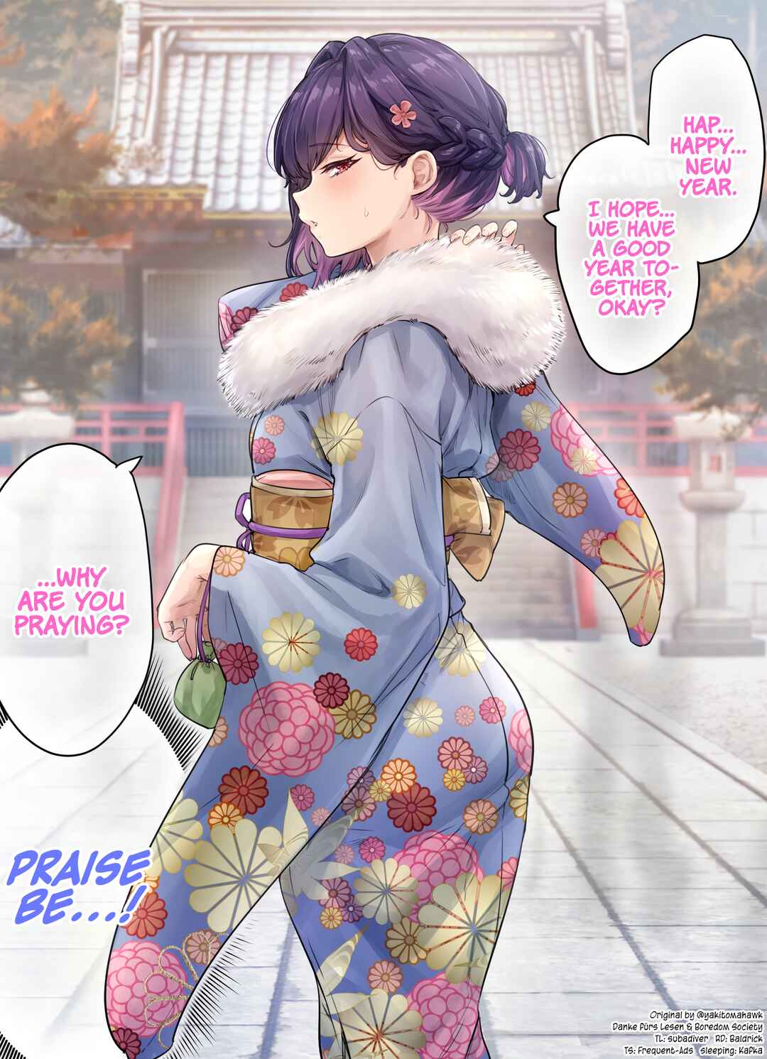 Ichinichi Goto ni Tsun ga Hetteku Tsuntsuntsuntsuntsuntsuntsuntsuntsuntsuntsundere Joshi Chapter 54.6 - Page 1