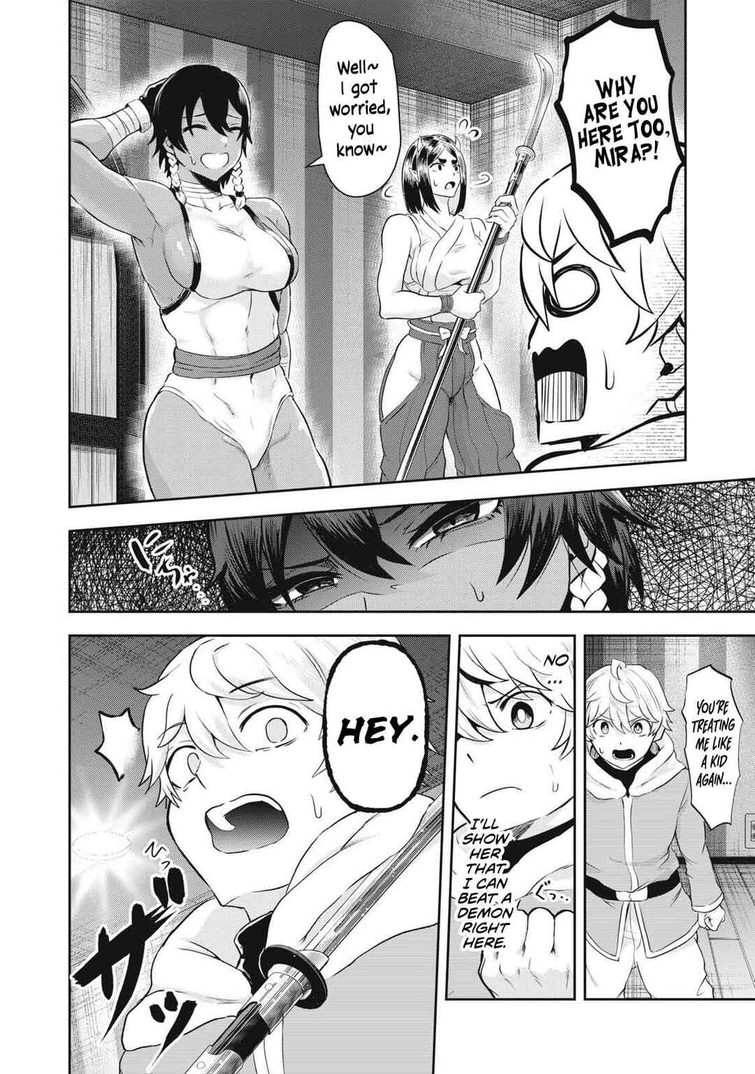 Sei-jun Ecstasy: XXX Shinai to Derarenai Heya de Mazoku o Buttaoshimasu Chapter 3 - Page 3