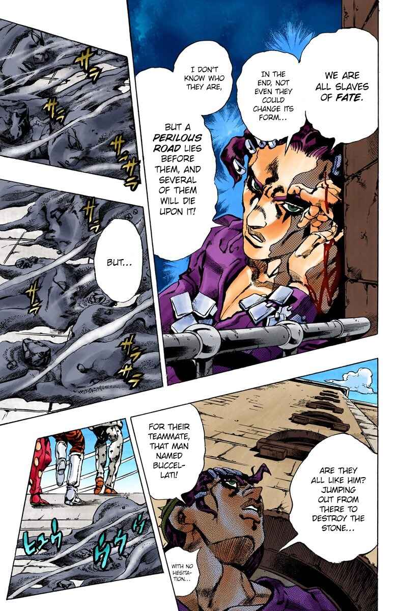 JoJo no Kimyou na Bouken: Part 5 - Ougon no Kaze Color-ban Chapter 155 - Page 11
