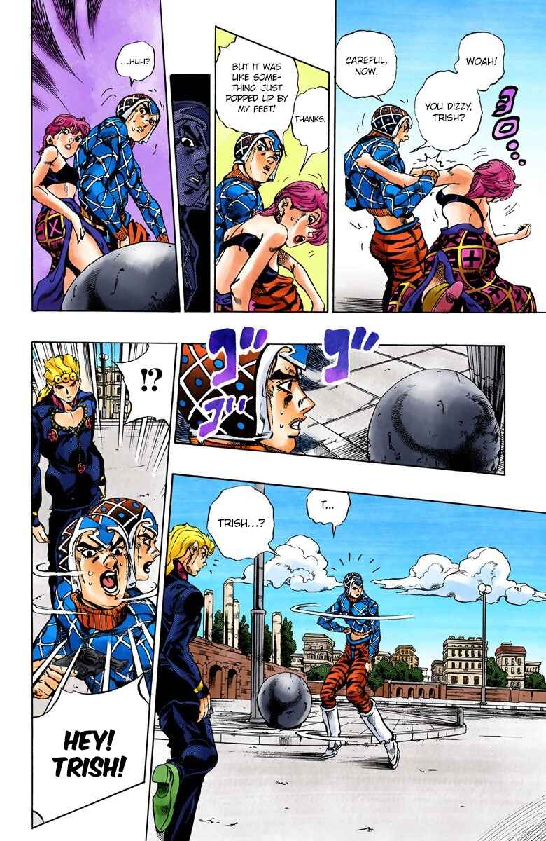 JoJo no Kimyou na Bouken: Part 5 - Ougon no Kaze Color-ban Chapter 155 - Page 14