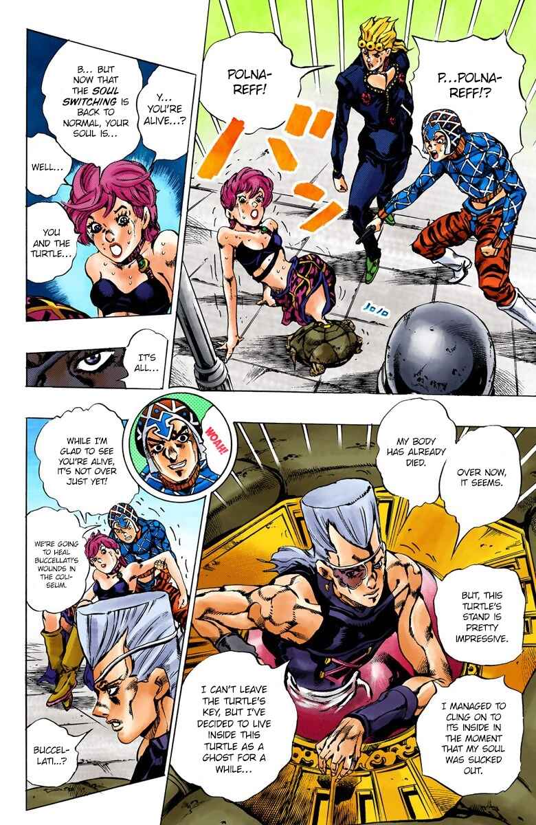 JoJo no Kimyou na Bouken: Part 5 - Ougon no Kaze Color-ban Chapter 155 - Page 16