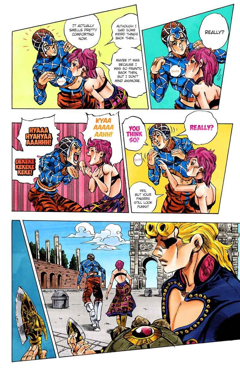 JoJo no Kimyou na Bouken: Part 5 - Ougon no Kaze Color-ban Chapter 155 - Page 18