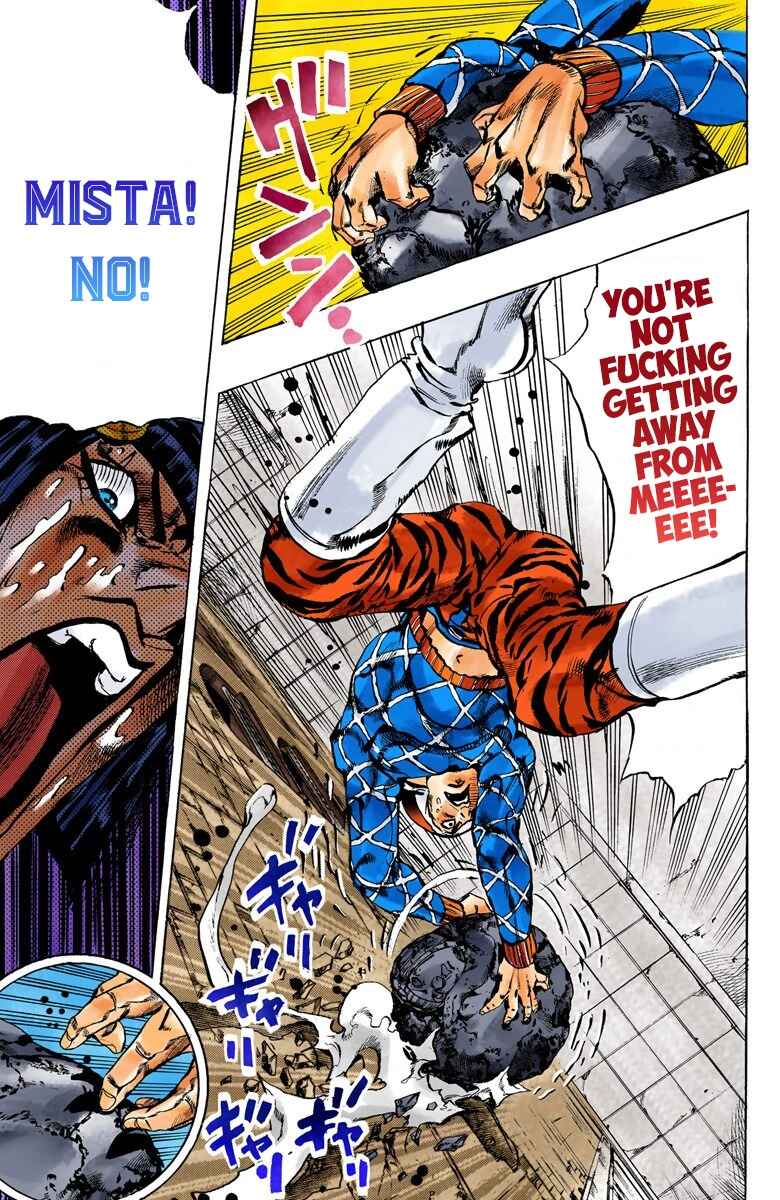 JoJo no Kimyou na Bouken: Part 5 - Ougon no Kaze Color-ban Chapter 155 - Page 5