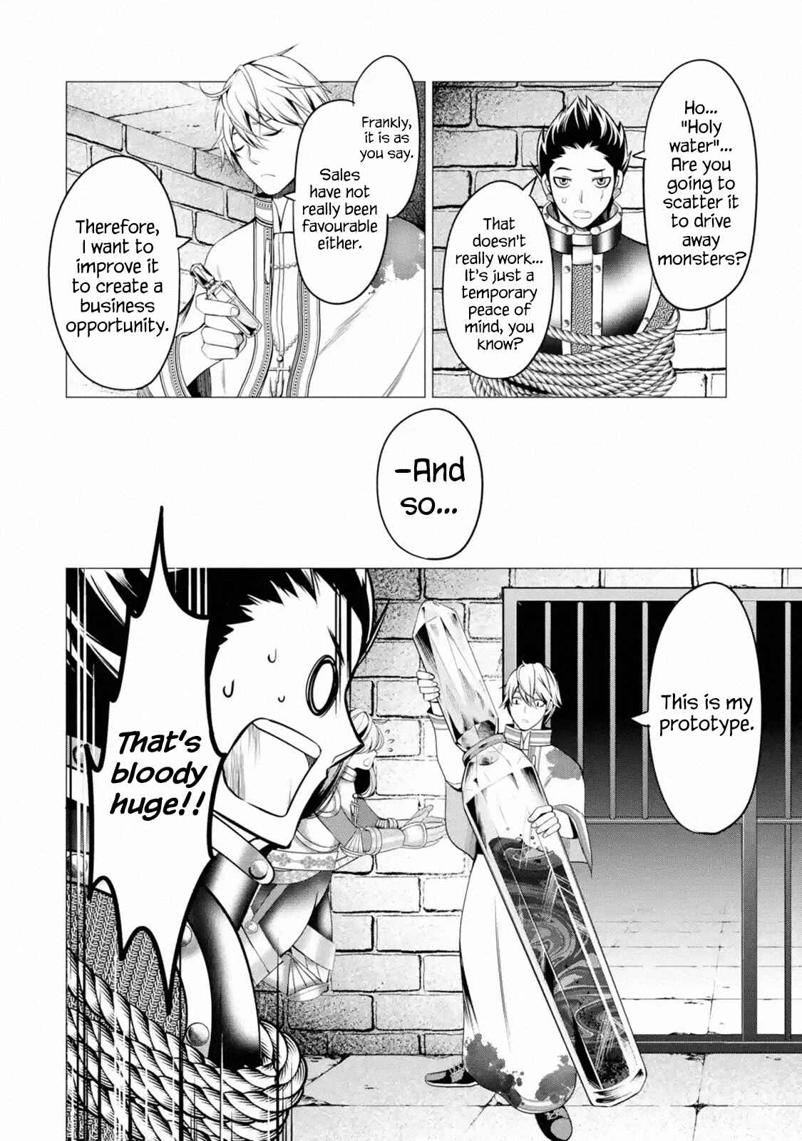 I'm Working at the Church as a Priest, but I Want to Be Cut Some Slack from the Mutilated Bodies of the Heroes that Keep Getting Sent to Me Chapter 2.2 - Page 8
