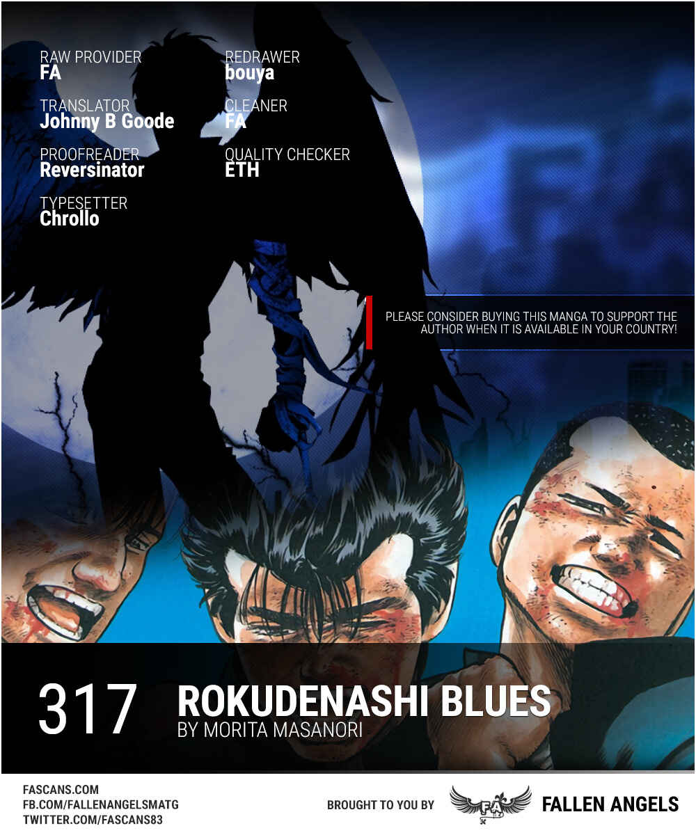 Rokudenashi Blues Chapter 318 - Page 1