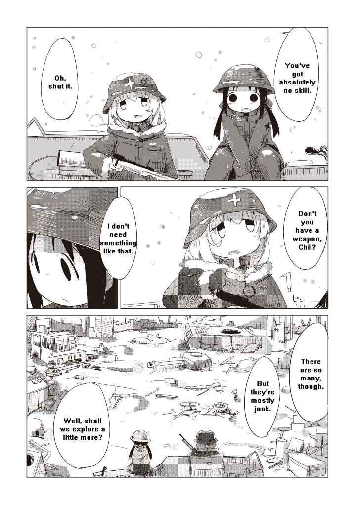 Shoujo Shuumatsu Ryokou Chapter 2 - Page 4