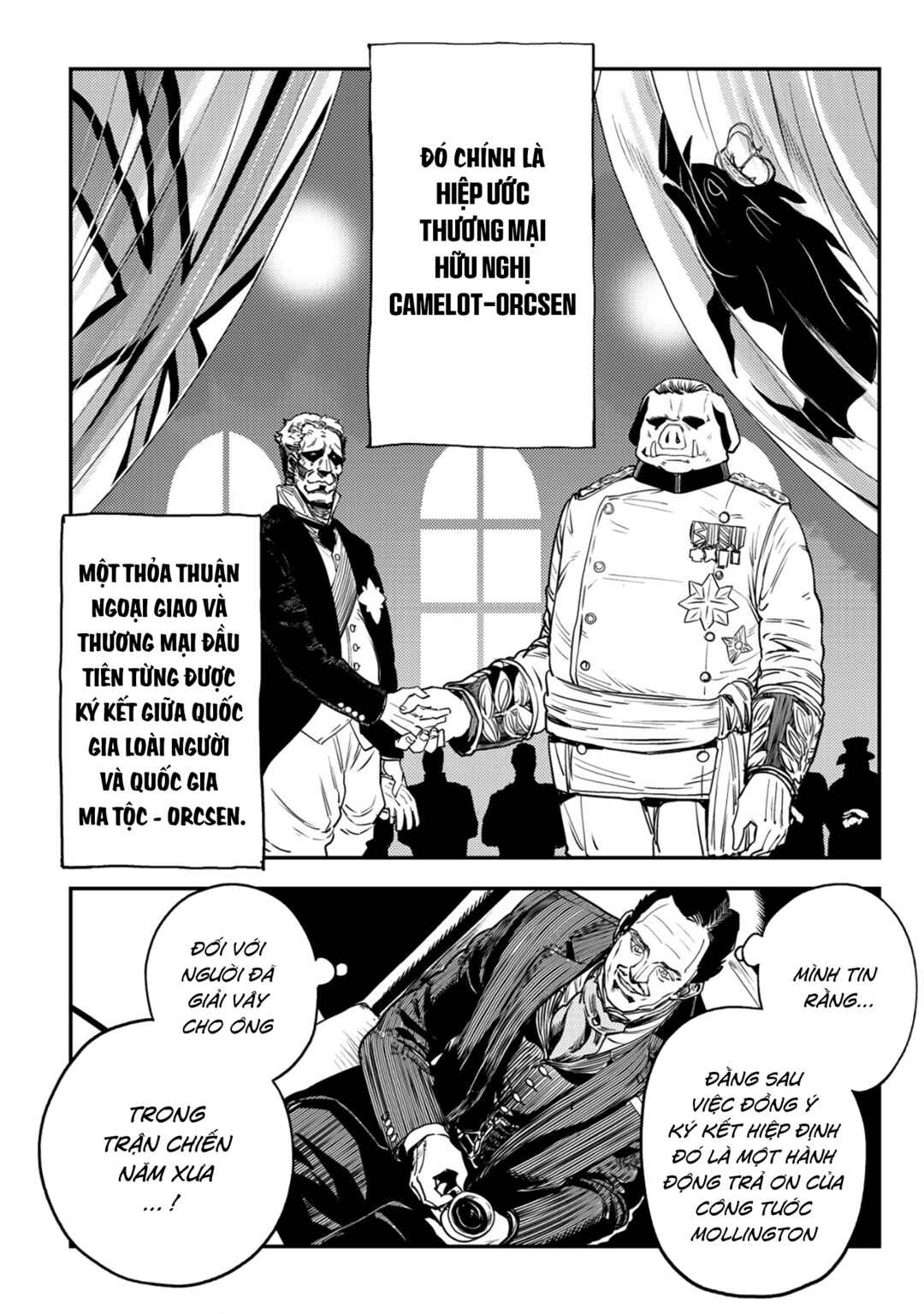 Orcsen Oukokushi ~Yaban na Orc no Kuni wa, Ikanishite Heiwa na Elf no Kuni wo Yakiharau ni Itatta ka~ Chapter 8 - Page 20