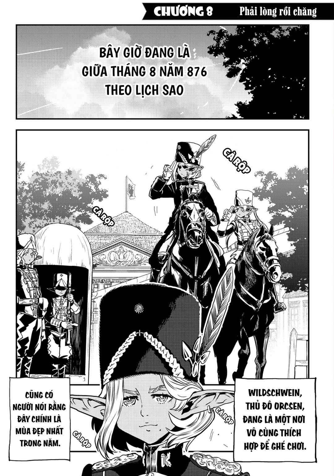 Orcsen Oukokushi ~Yaban na Orc no Kuni wa, Ikanishite Heiwa na Elf no Kuni wo Yakiharau ni Itatta ka~ Chapter 8 - Page 3