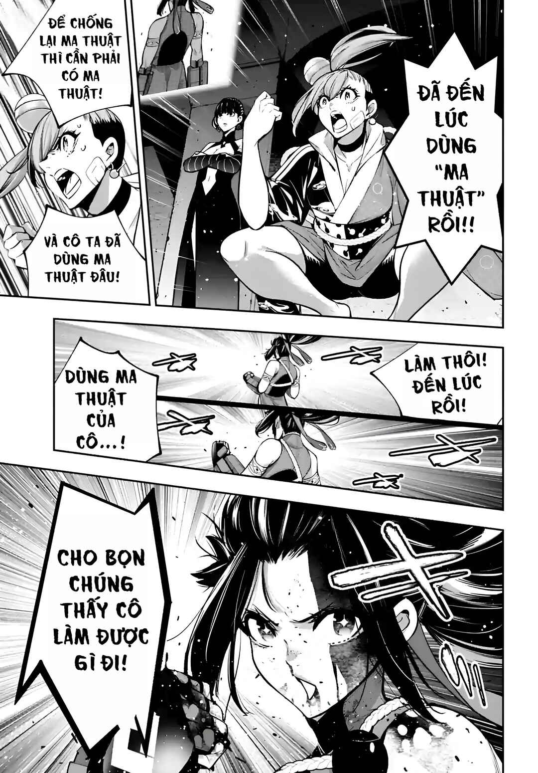 Majo Taisen - 32-nin no Isai no Majo wa Koroshiau Chapter 48 - Page 23