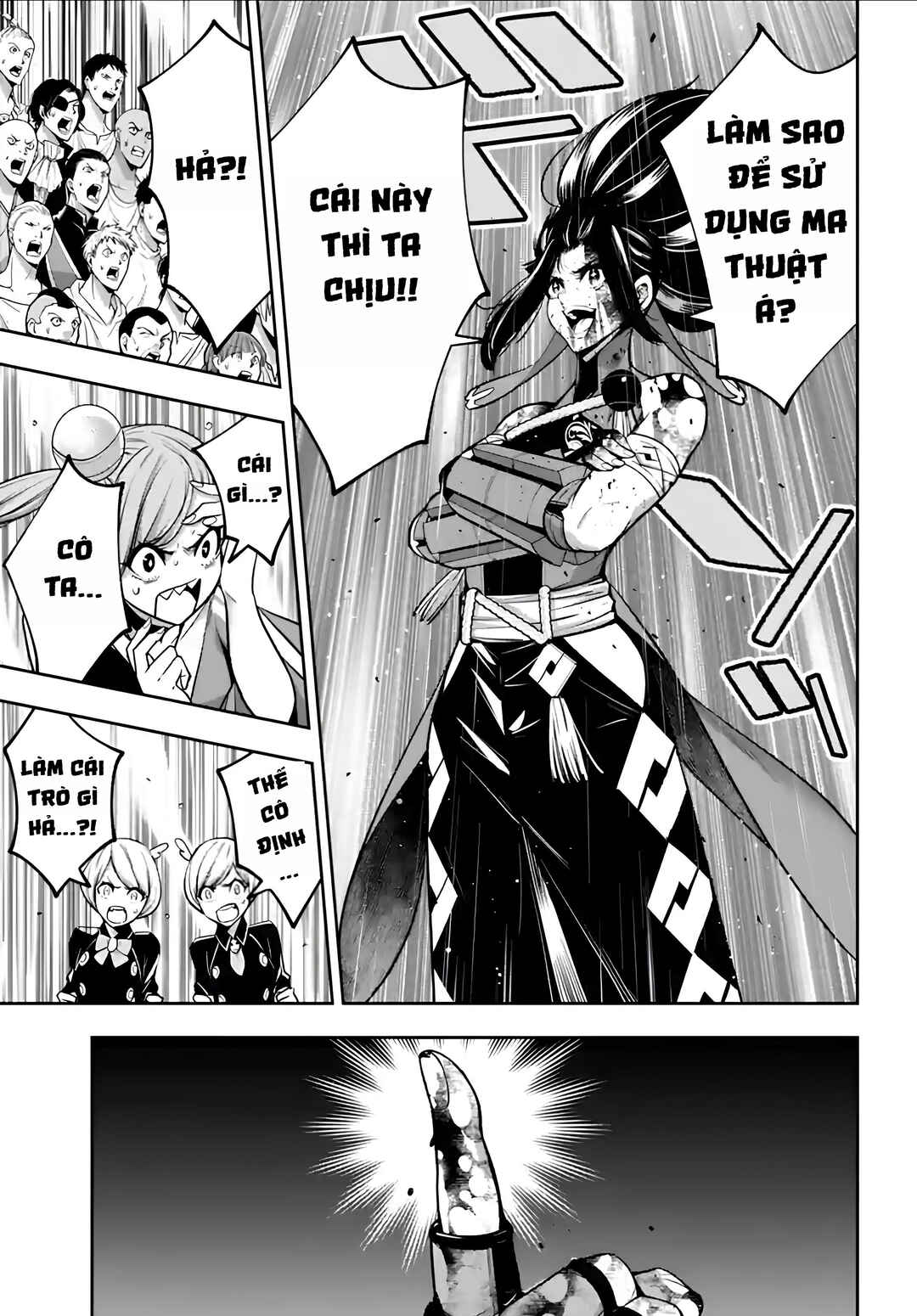 Majo Taisen - 32-nin no Isai no Majo wa Koroshiau Chapter 48 - Page 25
