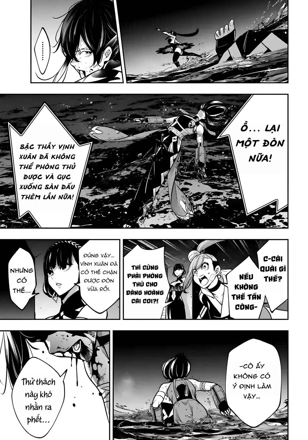 Majo Taisen - 32-nin no Isai no Majo wa Koroshiau Chapter 48 - Page 35