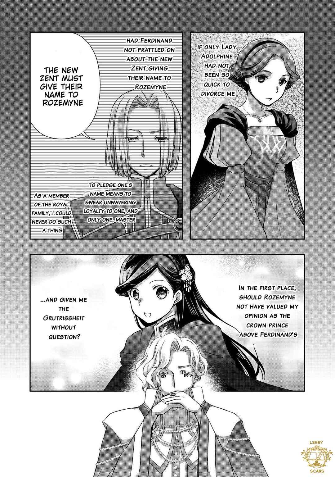 Honzuki no Gekokujou: Hannerōre no Kizoku-in Gonensei Ichi - Koishite Mitai O'hime-sama Chapter 2 - Page 24