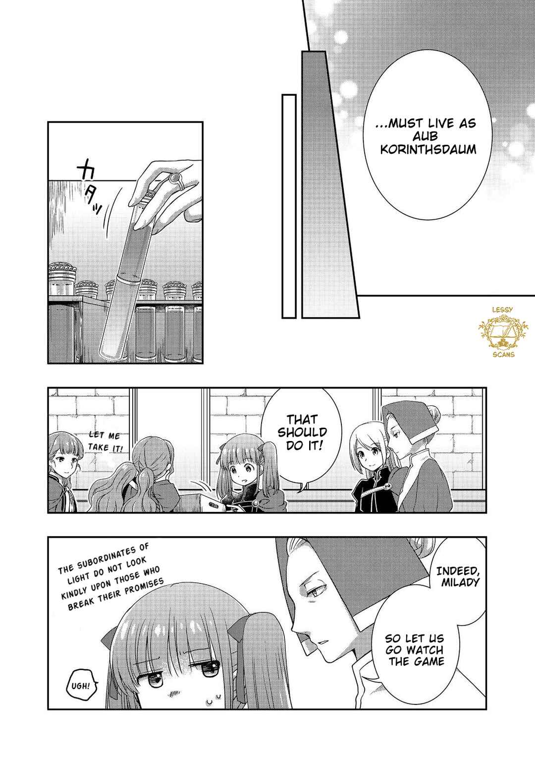 Honzuki no Gekokujou: Hannerōre no Kizoku-in Gonensei Ichi - Koishite Mitai O'hime-sama Chapter 2 - Page 28