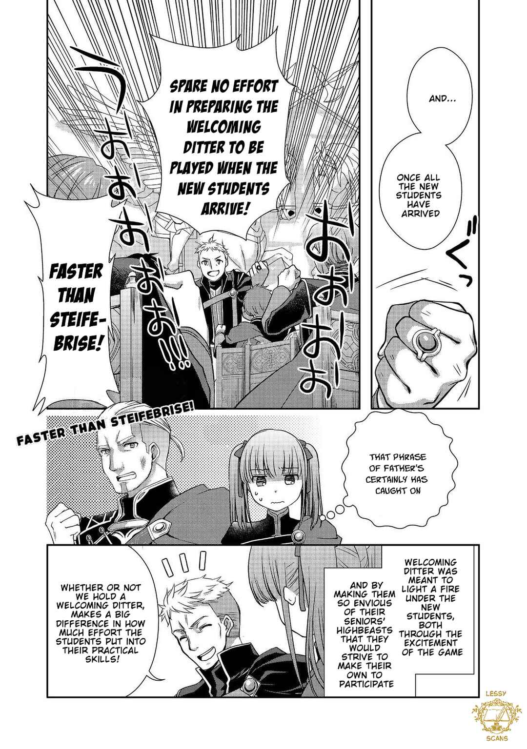 Honzuki no Gekokujou: Hannerōre no Kizoku-in Gonensei Ichi - Koishite Mitai O'hime-sama Chapter 2 - Page 6