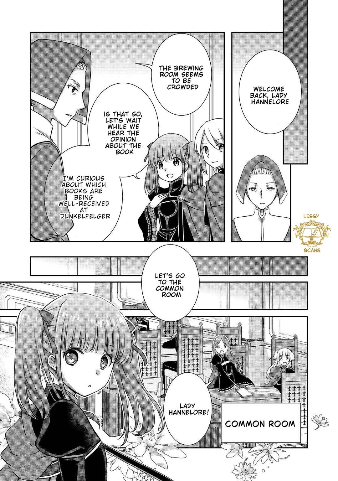 Honzuki no Gekokujou: Hannerōre no Kizoku-in Gonensei Ichi - Koishite Mitai O'hime-sama Chapter 2 - Page 9