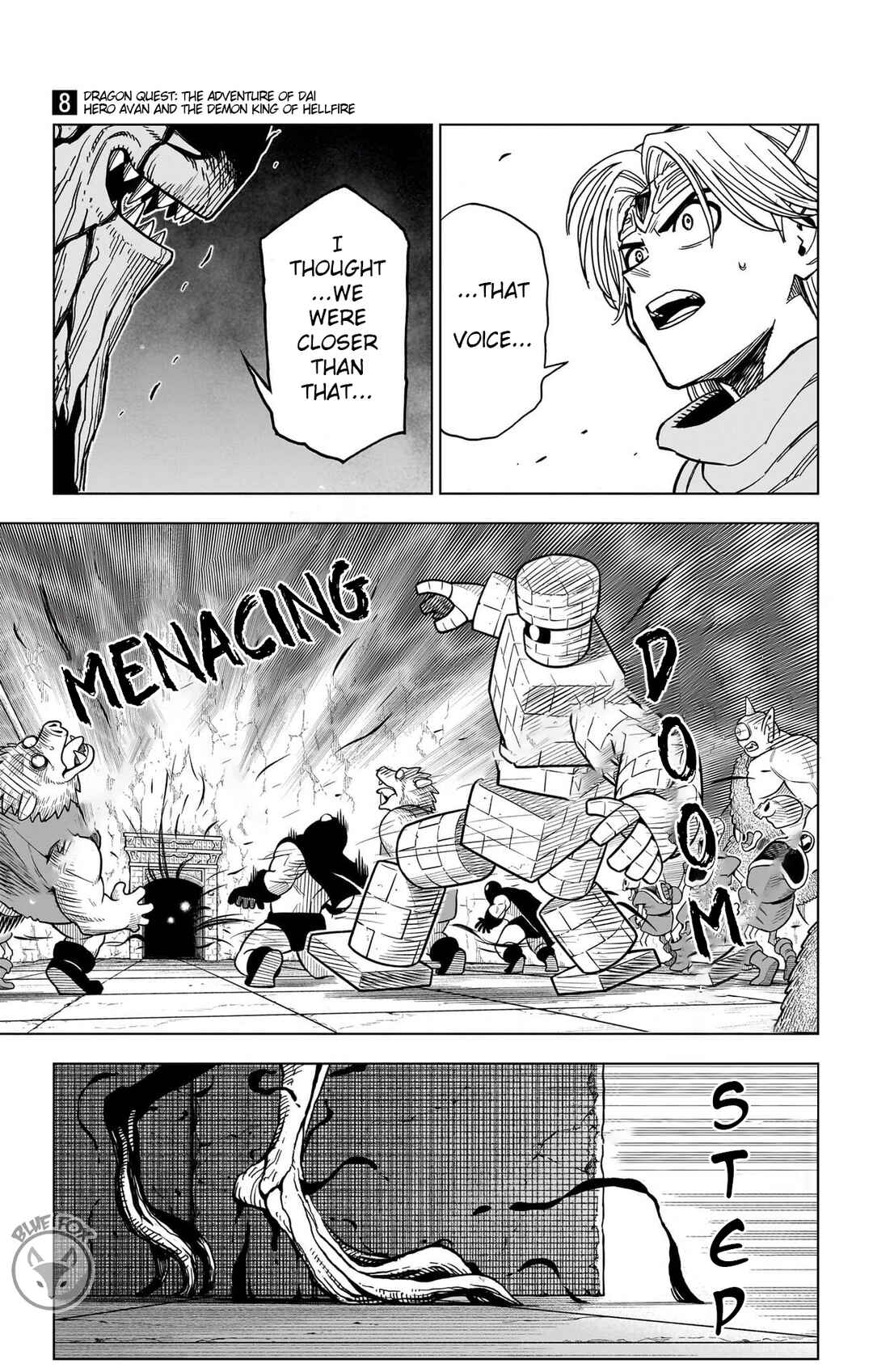 Dragon Quest: The Great Adventure of Dai - Avan the Brave and the Demon King of Hellfire Chapter 32 - Page 35