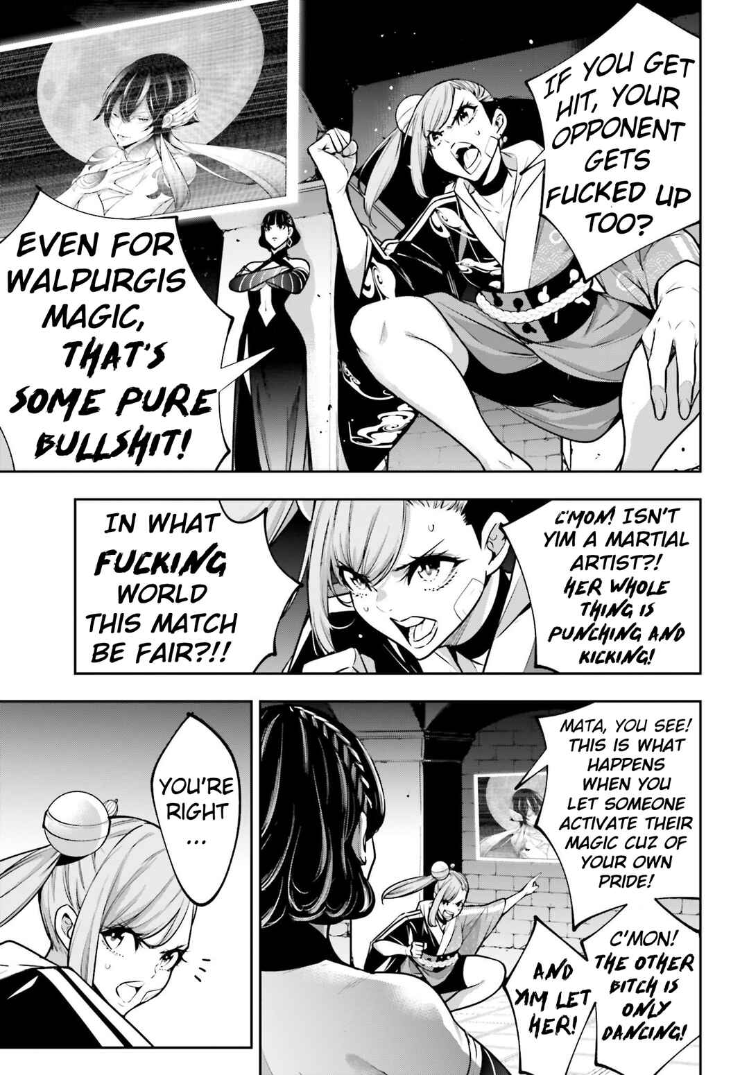 Majo Taisen - 32-nin no Isai no Majo wa Koroshiau Chapter 47 - Page 15