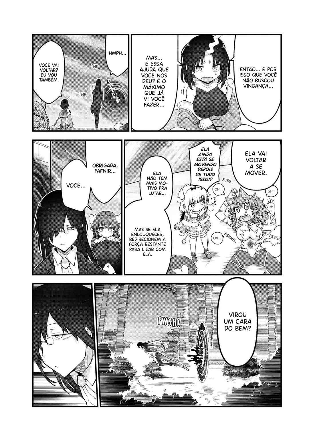 Kobayashi-san Chi no Maid Dragon Chapter 150 - Page 11