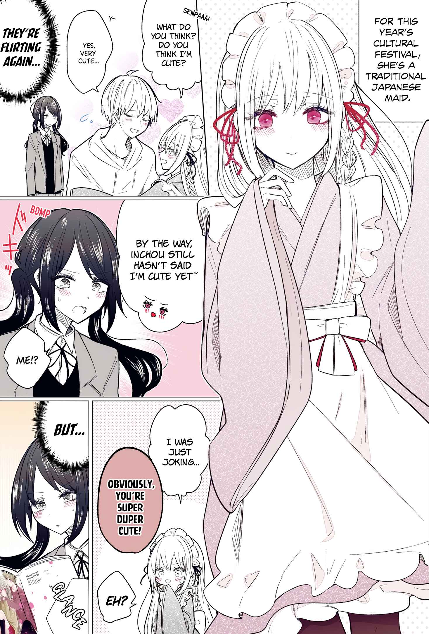 Ichizu de Bitch na Kouhai Chapter 115.5 - Page 1