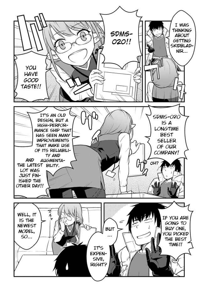 Mezametara Saikyou Soubi to Uchuusen-mochi datta node, Ikkodate Mezashite Youhei to shite Jiyuu ni Ikitai Chapter 40.1 - Page 12