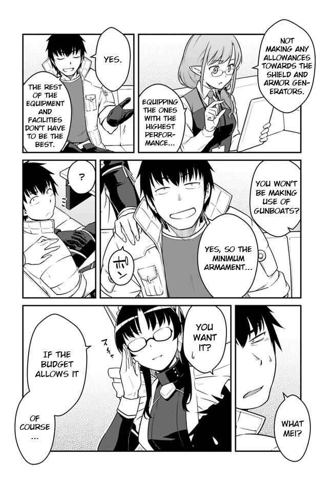Mezametara Saikyou Soubi to Uchuusen-mochi datta node, Ikkodate Mezashite Youhei to shite Jiyuu ni Ikitai Chapter 40.1 - Page 14