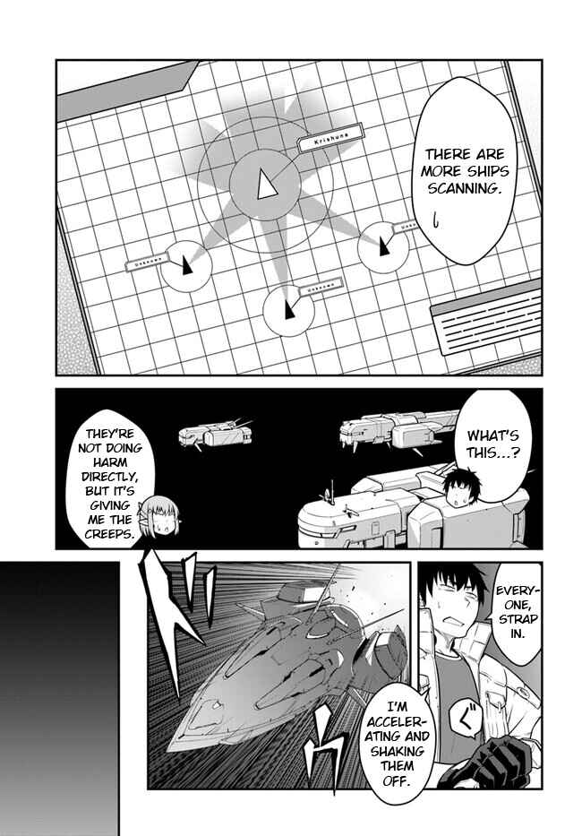 Mezametara Saikyou Soubi to Uchuusen-mochi datta node, Ikkodate Mezashite Youhei to shite Jiyuu ni Ikitai Chapter 40.1 - Page 3