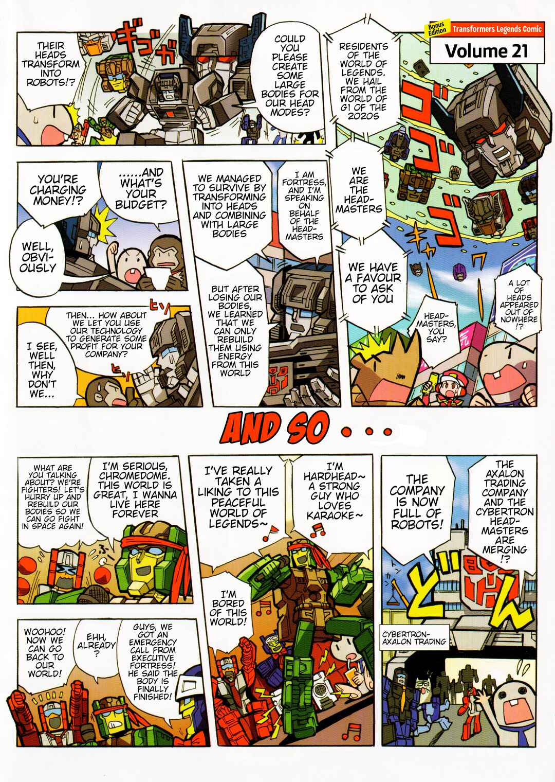 Transformers Legends Chapter 37.1 - Page 1