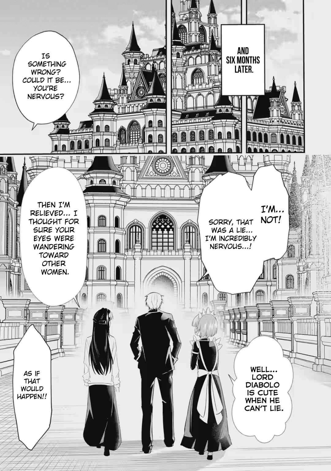 Shokei Flag no Akuyaku Kizoku ni Tensei Shita ga, Shinitakunai node Yami Mahou o Kiwamete Heroine-tachi o Sukuimasu Chapter 3.3 - Page 8