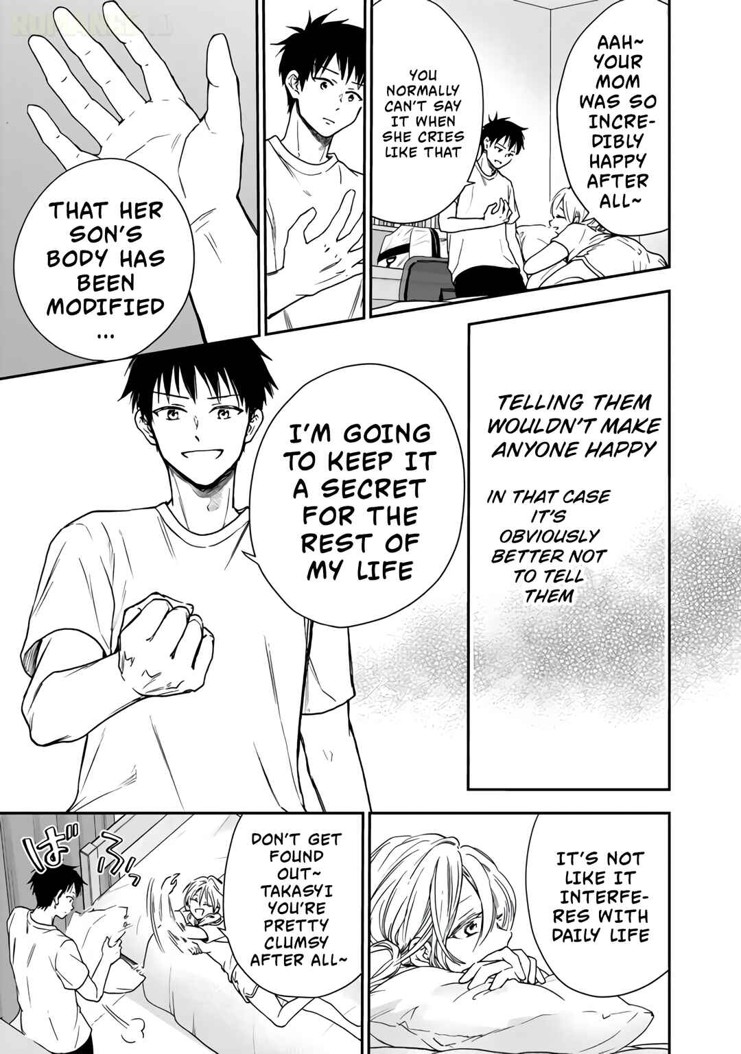 Senchi Kara Kaette kita Takashi-kun. Futsuu ni Koukou Seikatsu wo Okuritai Chapter 2 - Page 28