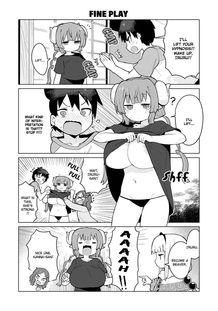 Kobayashi-san Chi no Maid Dragon - Iruru wa Koi toka Wakarimasen! Chapter 4 - Page 12