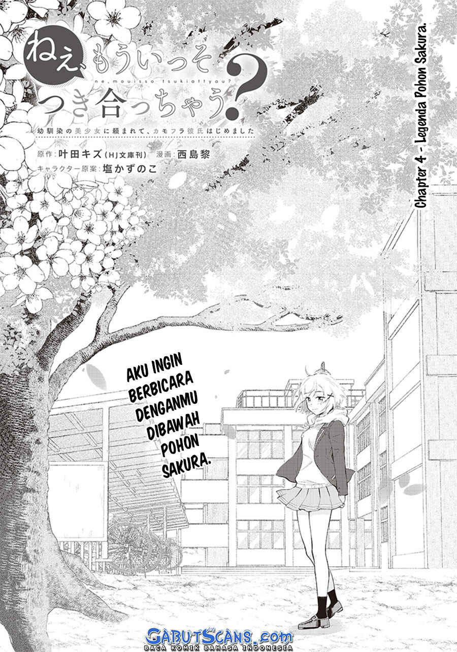 Nee, Mou Isso Tsukiacchau? Osananajimi no Bishoujo ni Tanomarete, Kamofura Kareshi Hajimemashita Chapter 4 - Page 2