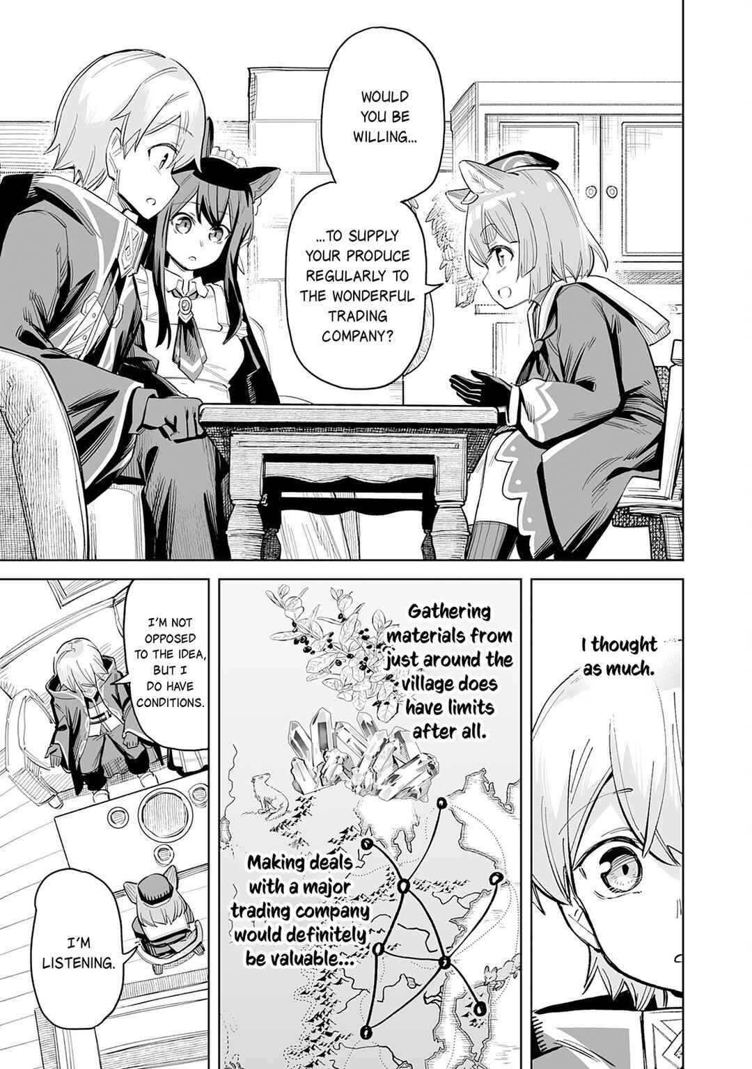 Kaikosareta Kyuutei Renkinjutsushi wa Henkyou de Dai Nouen wo Tsukuriageru ~Sokoku wo Oidasareta kedo, Saikyou Ryouchi de Slow Life wo Ouka suru~ Chapter 8 - Page 16