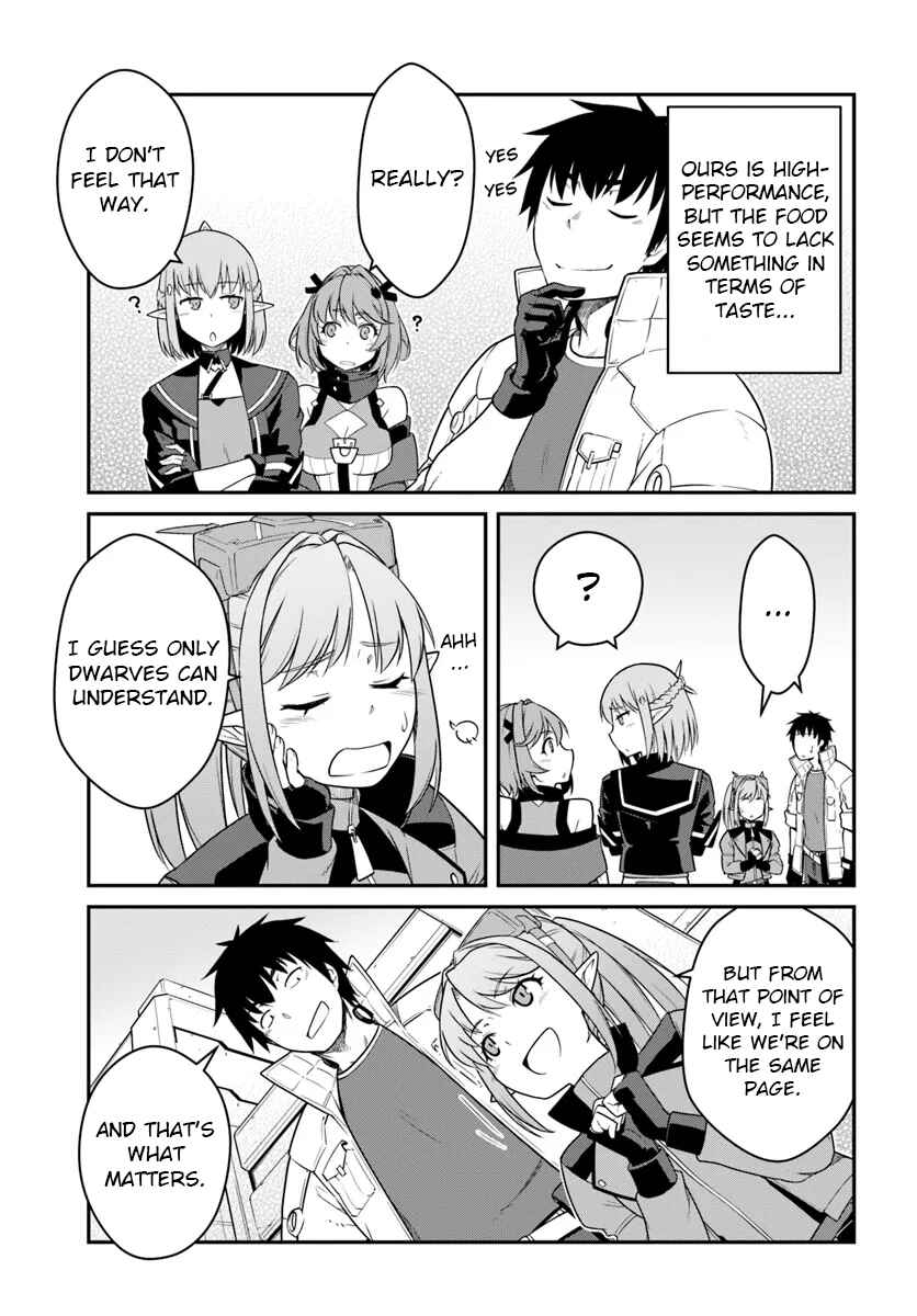 Mezametara Saikyou Soubi to Uchuusen-mochi datta node, Ikkodate Mezashite Youhei to shite Jiyuu ni Ikitai Chapter 43.2 - Page 10