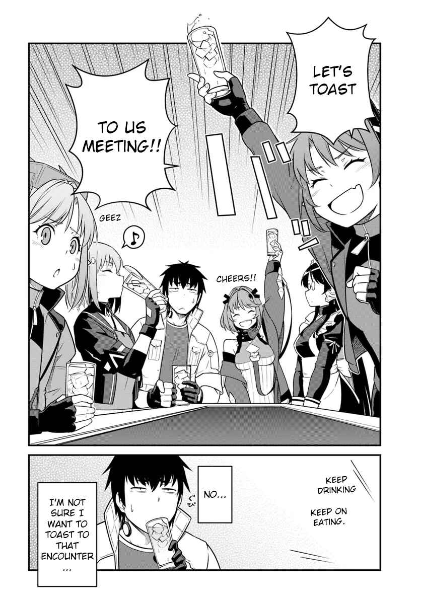 Mezametara Saikyou Soubi to Uchuusen-mochi datta node, Ikkodate Mezashite Youhei to shite Jiyuu ni Ikitai Chapter 43.2 - Page 17