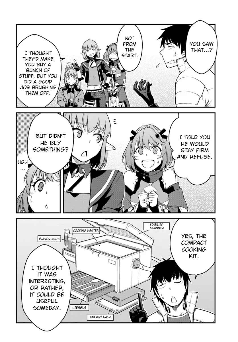 Mezametara Saikyou Soubi to Uchuusen-mochi datta node, Ikkodate Mezashite Youhei to shite Jiyuu ni Ikitai Chapter 43.2 - Page 7