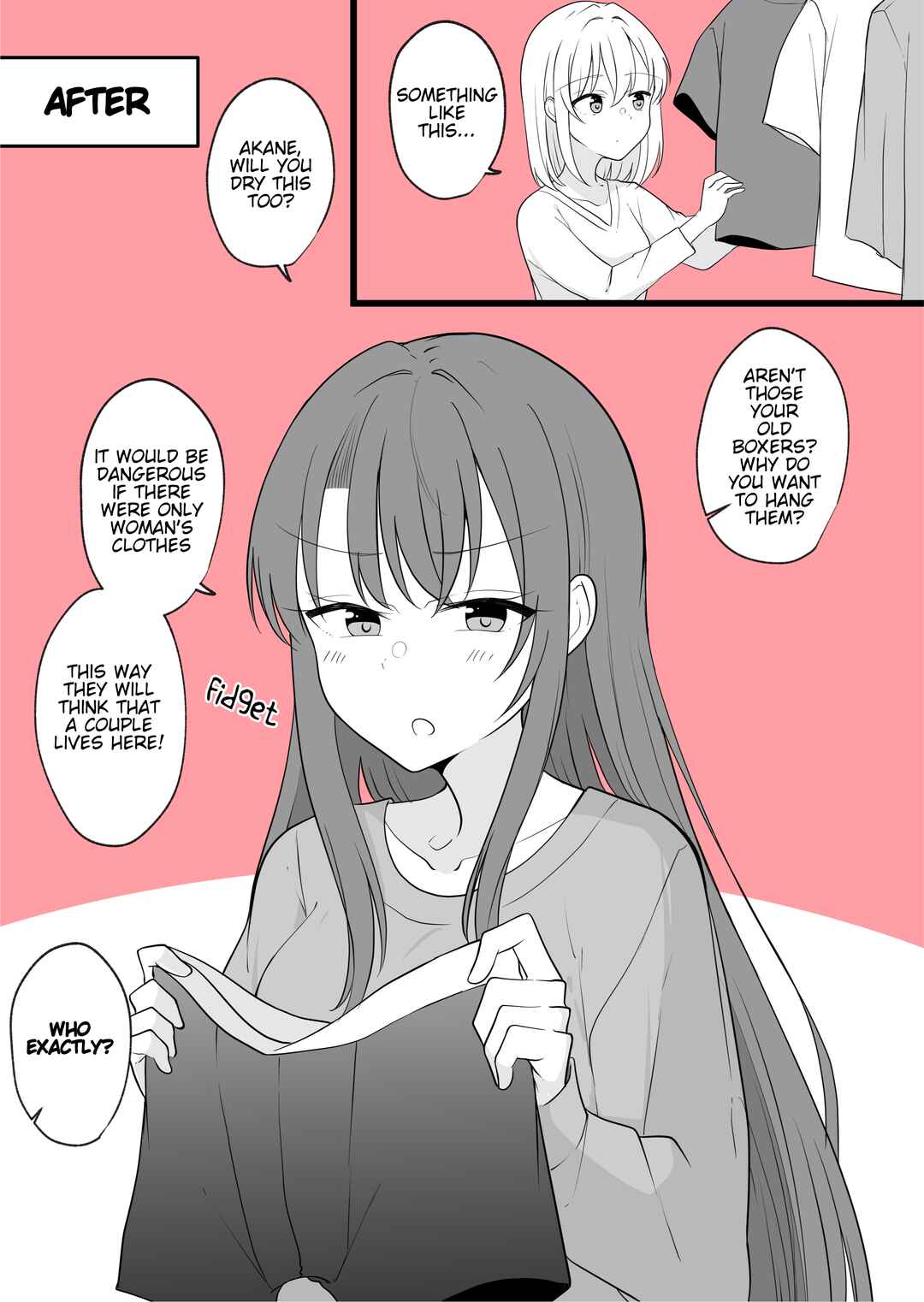 Aru Hi Kareshi ga Onnanoko ni Natteshimata Couple no Nichijou Chapter 34 - Page 2