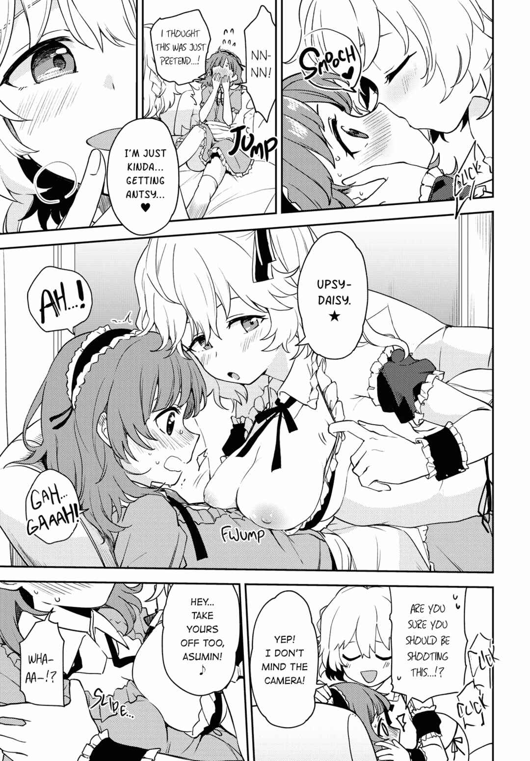 Asumi-chan wa Les Fuuzoku ni Kyoumi ga Arimasu! Chapter 3 - Page 19