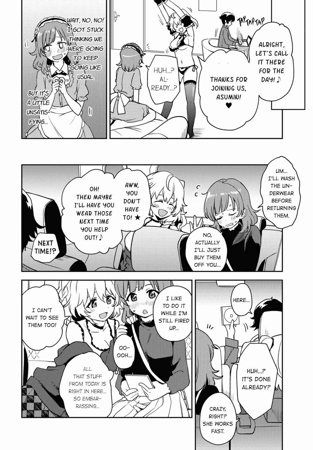 Asumi-chan wa Les Fuuzoku ni Kyoumi ga Arimasu! Chapter 3 - Page 24