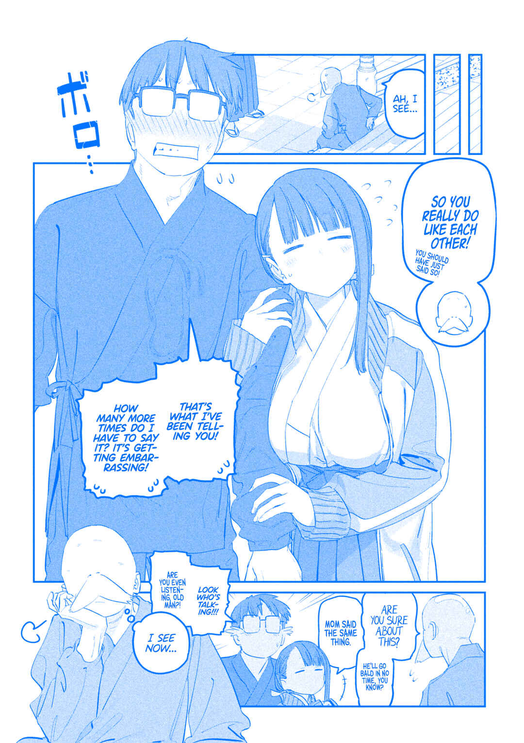 Getsuyoubi no Tawawa (Blue) (Fan Colored) Chapter 90 - Page 10