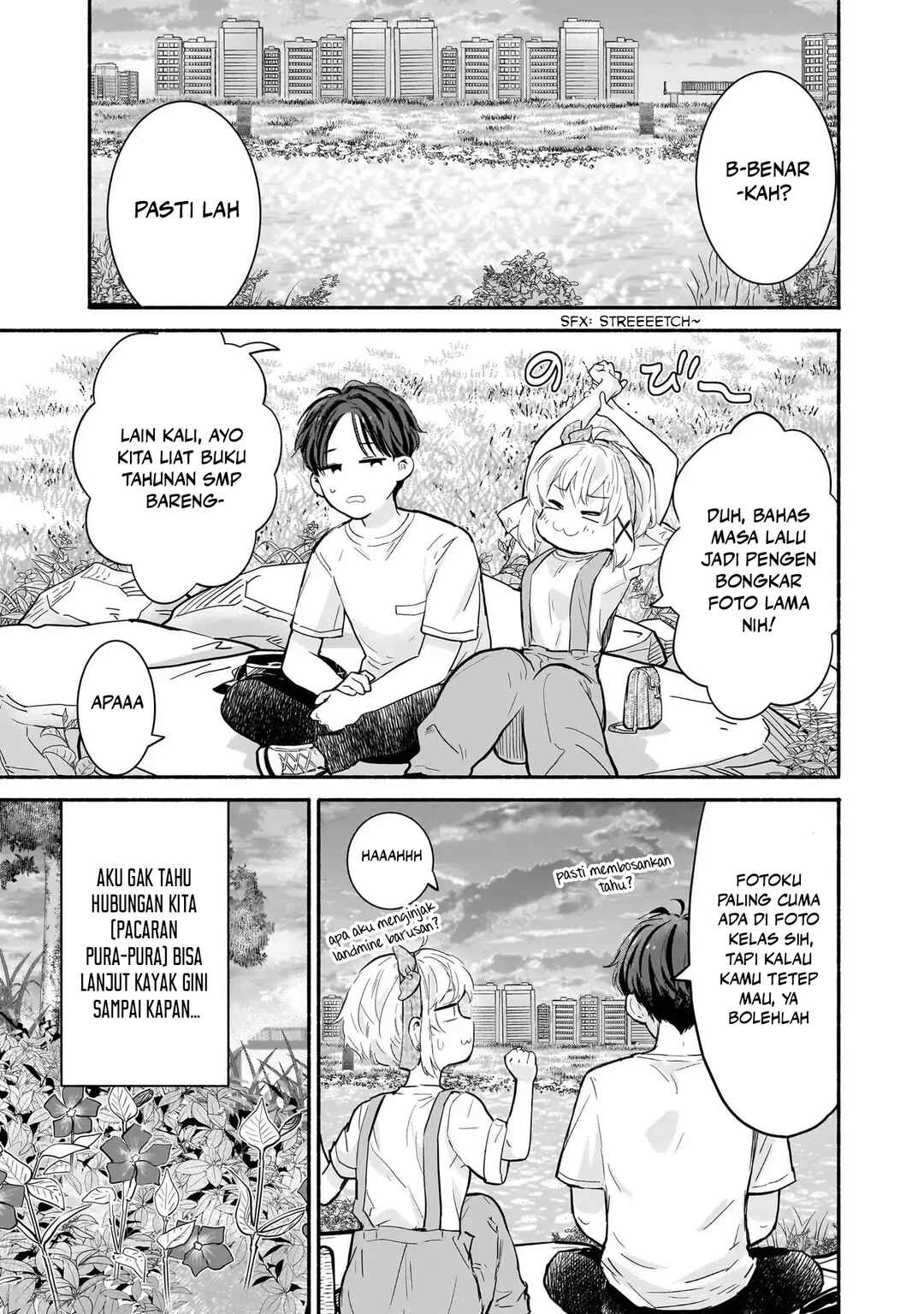 Nee, Mou Isso Tsukiacchau? Osananajimi no Bishoujo ni Tanomarete, Kamofura Kareshi Hajimemashita Chapter 19 - Page 22