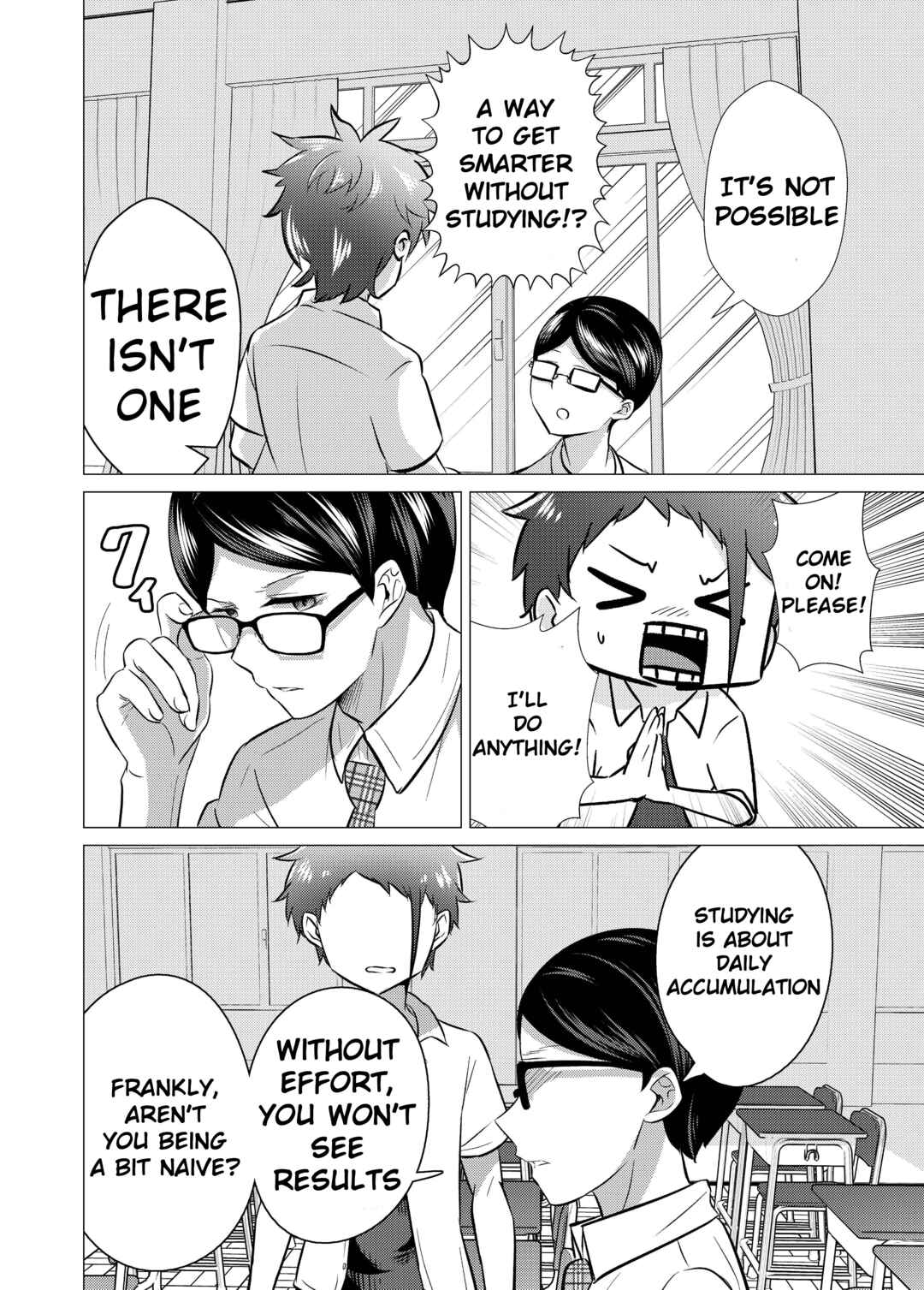 Yankee-chan ga Jimi Megane ni Koisuru Hanashi Chapter 15 - Page 2