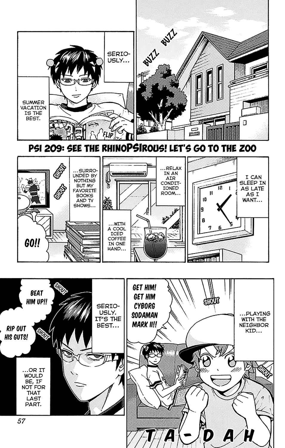 The Disastrous Life of Saiki K. Chapter 209 - Page 2
