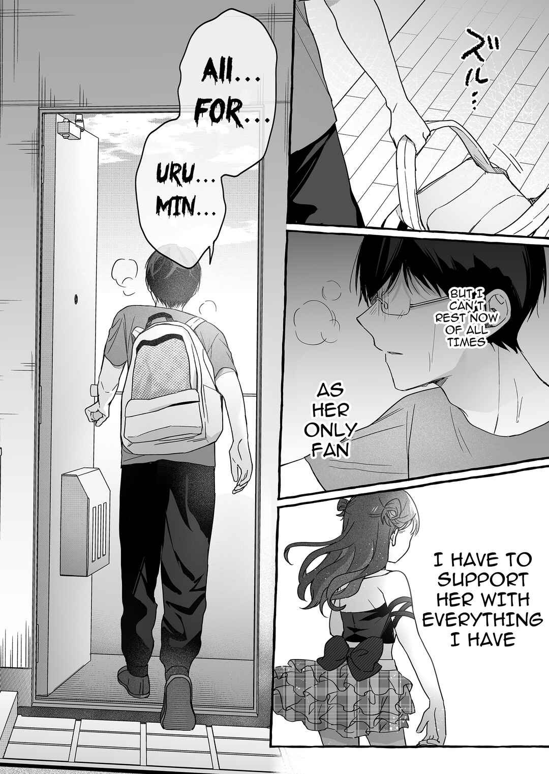 Damedol to Sekai ni 1-nin dake no Fan Chapter 40 - Page 10