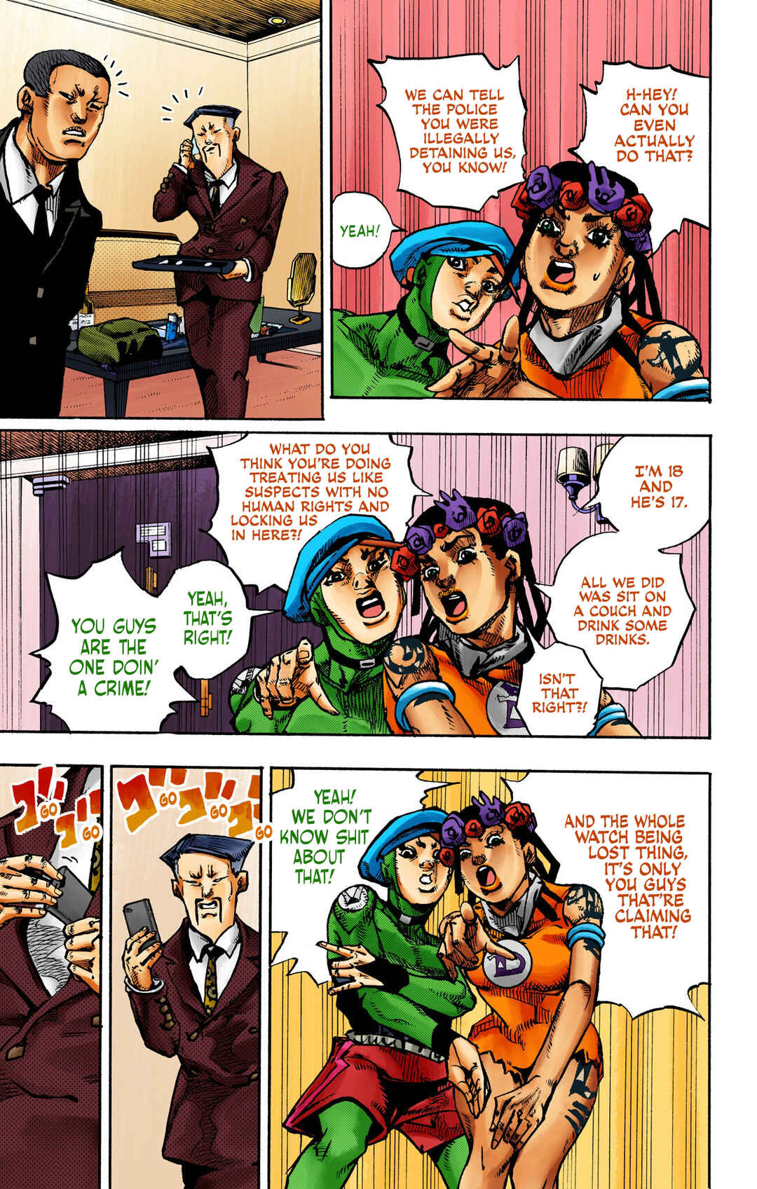 JoJo no Kimyou na Bouken Dai-9-bu: The JOJOLands Color-ban Chapter 9 - Page 21