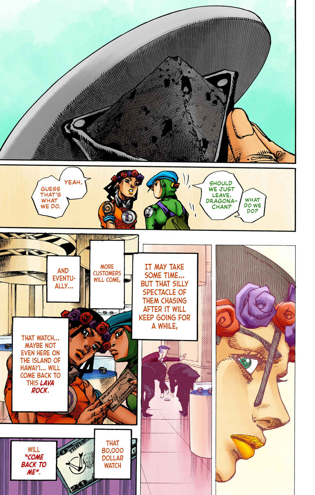 JoJo no Kimyou na Bouken Dai-9-bu: The JOJOLands Color-ban Chapter 9 - Page 37
