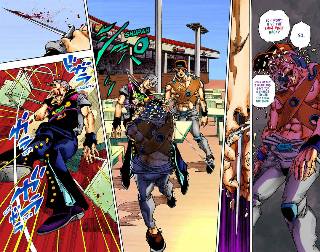 JoJo no Kimyou na Bouken Dai-9-bu: The JOJOLands Color-ban Chapter 9 - Page 44