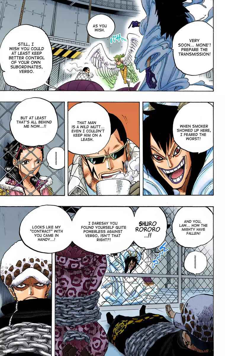 One Piece (Official Colored) Chapter 675 - Page 8